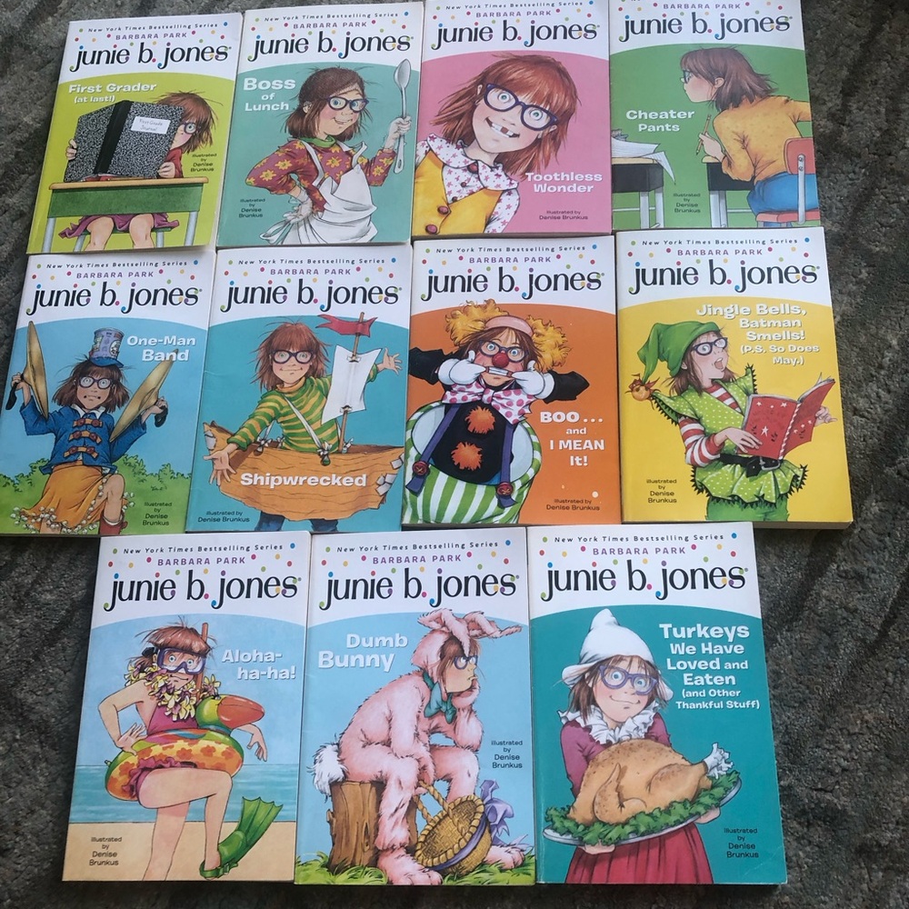 Junie B. Jones Complete 1st Grade Collection Set